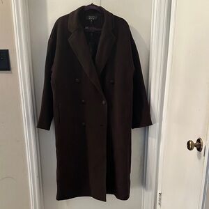 rag & bone Deep Brown Trench Coat